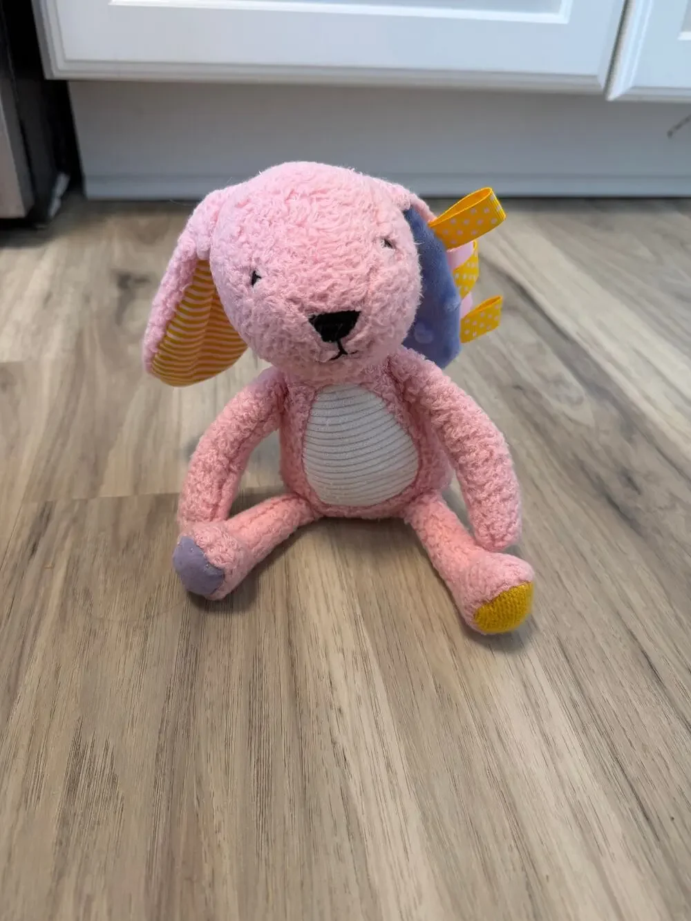 Make Believe Ideas 2021 Pink Bunny Rabbit Sensory Stuffed Animal Plush Infant